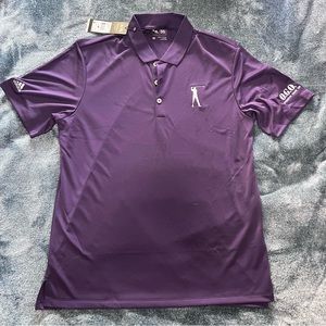 Adidas Performance Polo Mens Medium Purple Operation Game On